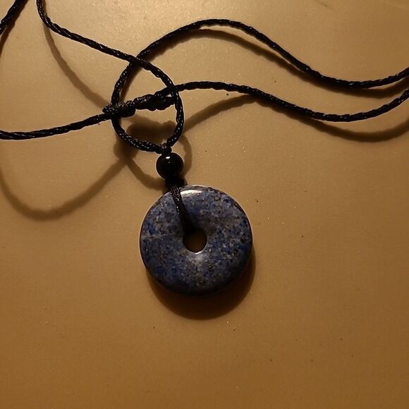 Necklace with Doughnut Charm - Picture 2 of 2
